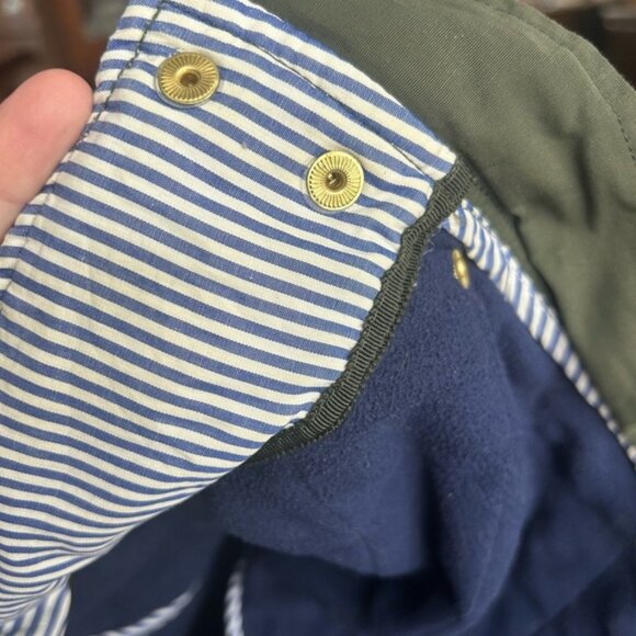 Vineyard Vines Women’s Fleece Lined Green Quilted Full Zip Jacket Size XL - Picture 9 of 10